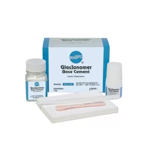 GlasIonomer Base Cement Set yellow 15g +5ml Shofu