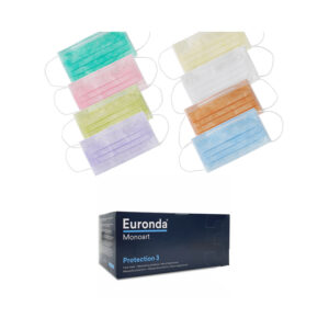 Masca chirurgicala 3 straturi 50 bucati cutie Pro 3 Euronda