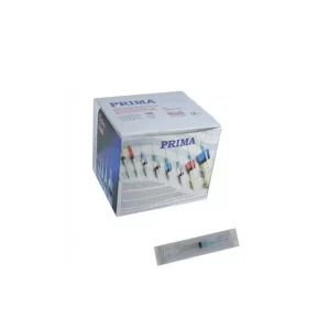 Seringa 10ml cu ac Luer lock 100 bucati Prima