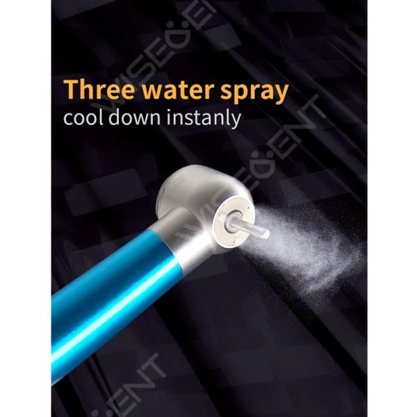Turbina dentara colorata HSTH-AIR-16KK (BR124) Wisedent - imagine 3