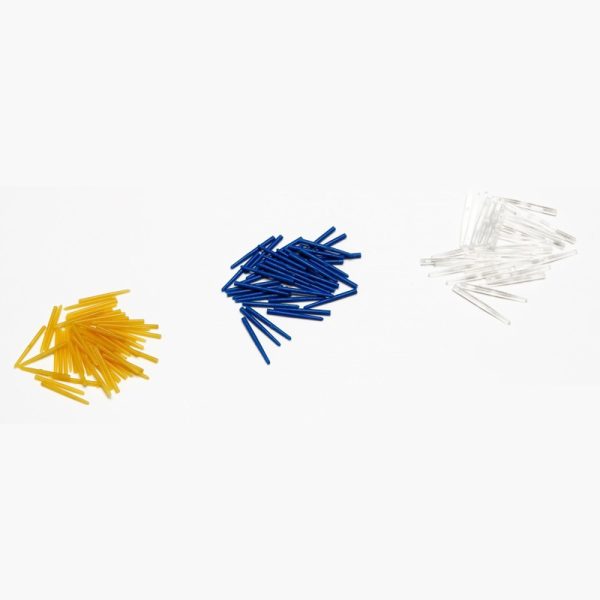 Pini calcinabili transparenti nr. 2 (1mm) cod TD7052