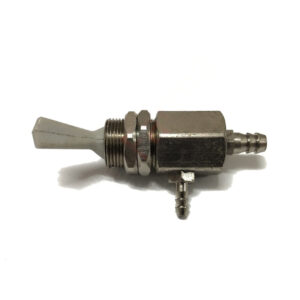 Intrerupator basculant comanda apa-aer cu racorduri de 4mm jos, 2.5mm lateral