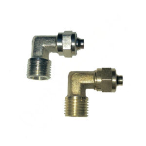 Racord cot 3/8 pentru regulator aer