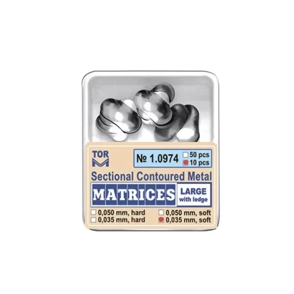 Matrici sectionale 5mm Large cu bordura hard 10 bucati