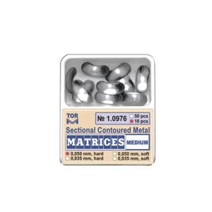 Matrici sectionale 5mm Medium hard 10 bucati