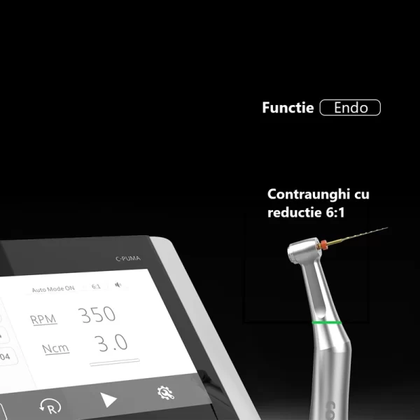 Micromotor electric si endomotor 2 in 1 C-Puma Master Coxo - imagine 4