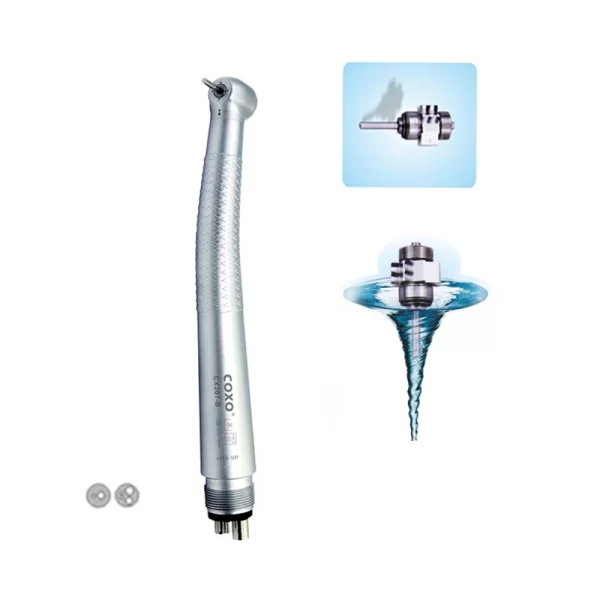 Turbina dentara CX207-B SP cu Push button si cap cu efect antipraf Coxo