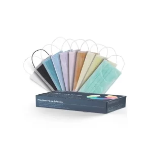 Masca chirurgicala 10 bucati multicolor Monoart Pocket