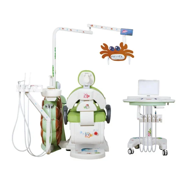 Unit dentar GDS cu cart mobil pentru copii - imagine 3