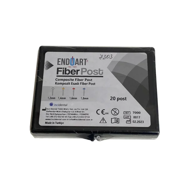 Pivoti fibra sticla EndoArt set 20 bucati + 4 freze - imagine 4