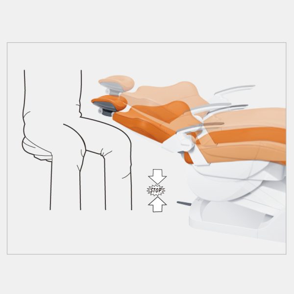 Unit dentar Suntem STD 307 cu furtune pe sus cu tapiterie Luxury - imagine 6