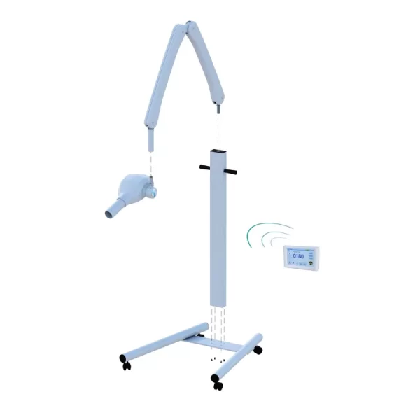 Aparat de radiologie dentară Best-X-DC cu telecomanda Tim-X (mobil) - imagine 3