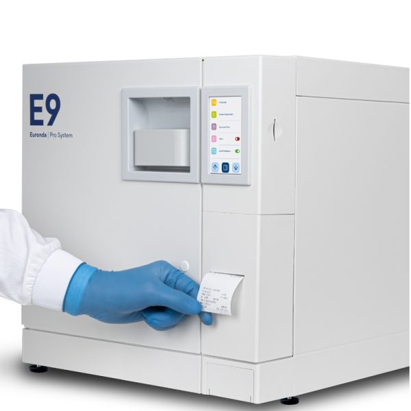 Autoclav Euronda E9 24L clasa B (2024)+Imprimanta interna Print set 1+Sigilator pungi Euroseal+Baie ultrasunete - imagine 6