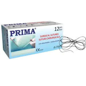 Fire sutura Polypropylene 4_0 cu ac 30mm ½ - Sectiune rotunda PRIMA