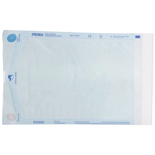 Pungi de sterilizare autoclav autosigilante 150x250 mm 100 bucati Prima