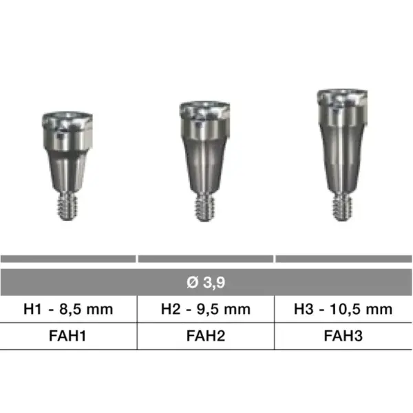 Bont drept plat - Ø 3,9mm - H1 - imagine 2