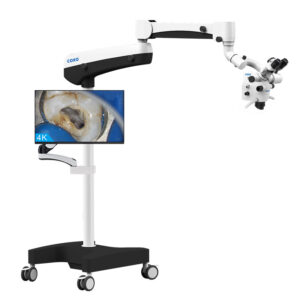 Microscop endodontic cu camera 4K DSLR C-Clear 2 Pro Zoom COXO