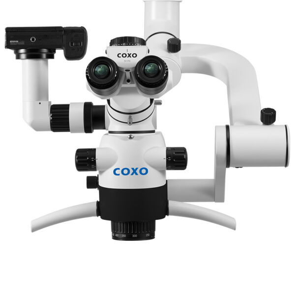 Microscop endodontic cu camera 4K DSLR C-Clear 2 Pro Zoom COXO - imagine 3